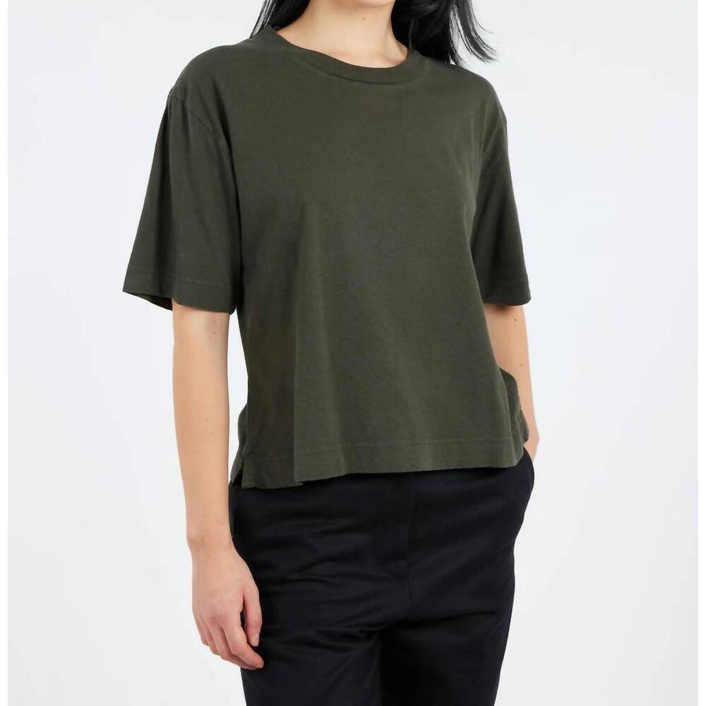 NWT Margaret Howell Cotton LInen Simple T Shirt in Assam - Medium